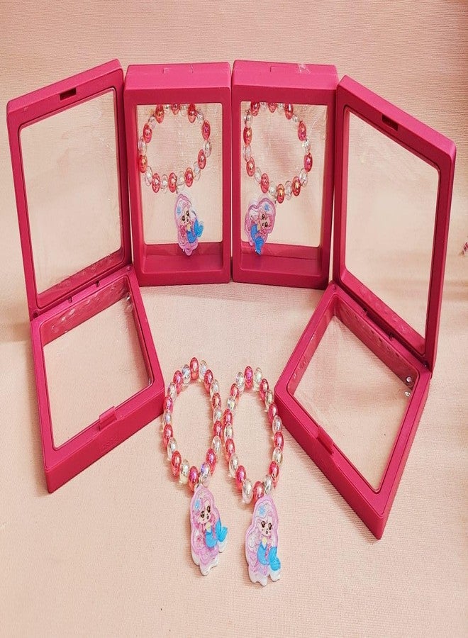 Tera13 TERA 13 Return Gifts For Kids Bracelet Mermaid Bracelet For Girls Playful Cartoon Kids Bracelet, Fun and Vibrant Characters, Adjustable and Safe, Party Favors and Gifts (2 pcs) - Image 5